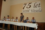 Oslavy 75. výročí založení SDH Veselá 23. srpna 2008 – fotografie 41