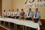 Oslavy 75. výročí založení SDH Veselá 23. srpna 2008 – fotografie 43