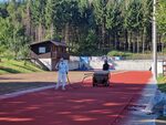 Realizace tartanové dráhy ve sportovním areálu 1. září 2026 – fotografie 31